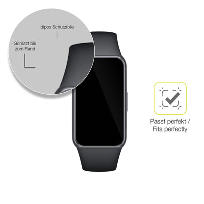 2x Screen Protector for Honor Band 7 Protective Film covers 100% dipos Flex