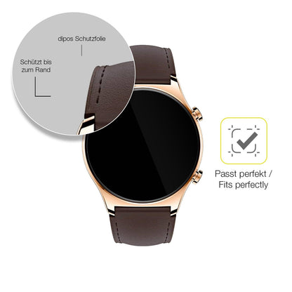 2x Screen Protector for Honor Watch GS 3 Protective Film covers 100% dipos Flex