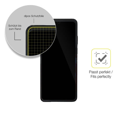 2x Screen Protector for ZTE Nubia Flip 2 Protective Film covers 100% dipos Flex