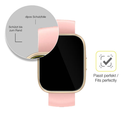 2x Screen Protector for VKROBAG P114 Protective Film covers 100% dipos Flex