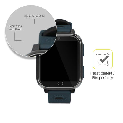 2x Screen Protector for Noctiluxia K18FH Kinder Smartwatch Protective Film