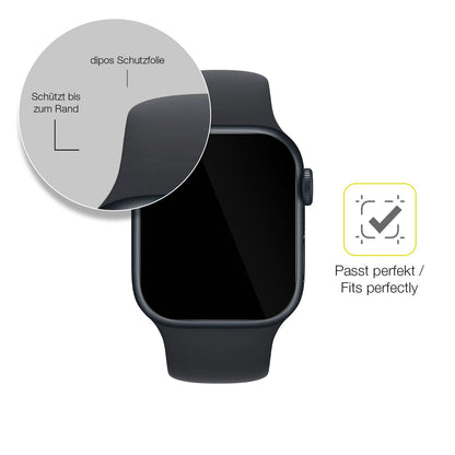 2x Screen Protector for Apple Watch Series 8 45mm Protective Film covers 100%