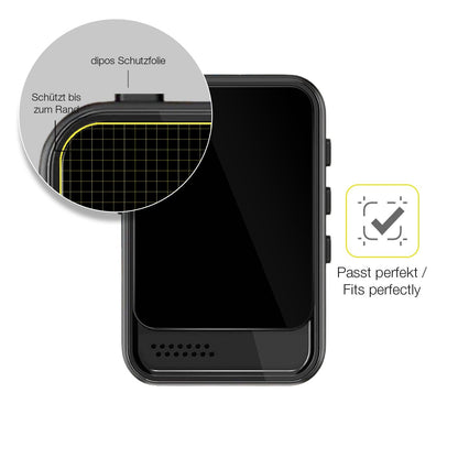2x Screen Protector for Colorcool M8 MP3-Player Protective Film covers 100%