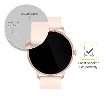 2x Screen Protector for ZPPSNFIT G1 1.43 Zoll Protective Film covers 100% dipos
