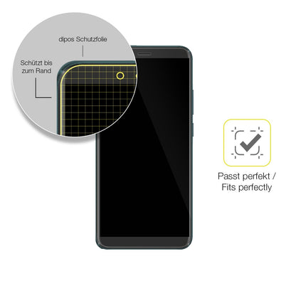 2x Screen Protector for Mobicel RX Plus Protective Film covers 100% dipos Flex