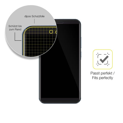 2x Screen Protector for Mobicel PX9 Protective Film covers 100% dipos Flex