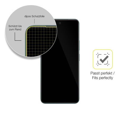 2x Screen Protector for Vivo Y39 5G Protective Film covers 100% dipos Flex