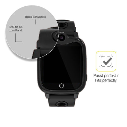 2x Screen Protector for jiangshu Smartwatch Kinder 4G Protective Film covers