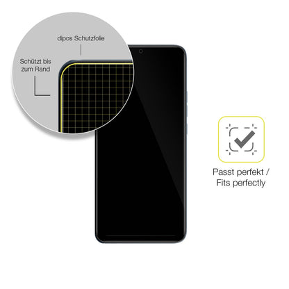 2x Screen Protector for BLU G44+ Protective Film covers 100% dipos Flex