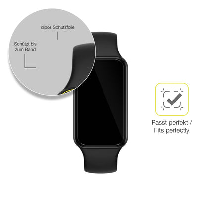 2x Screen Protector for Huami Amazfit Band 7 Protective Film covers 100% dipos