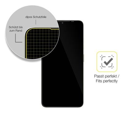 2x Screen Protector for I Kall Z16 New Protective Film covers 100% dipos Flex