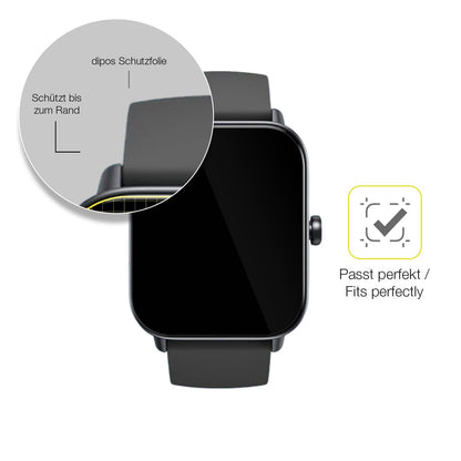 2x Screen Protector for Kalinco A8 Protective Film covers 100% dipos Flex