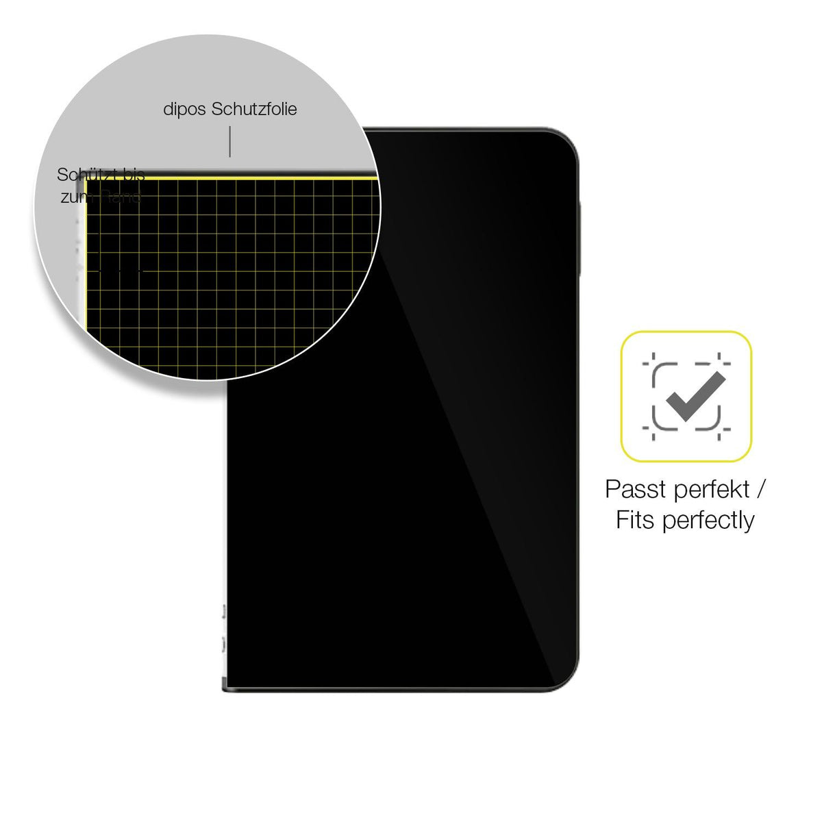 2x Screen Protector for Ledger Stax Crypto Wallet Protective Film covers 100%