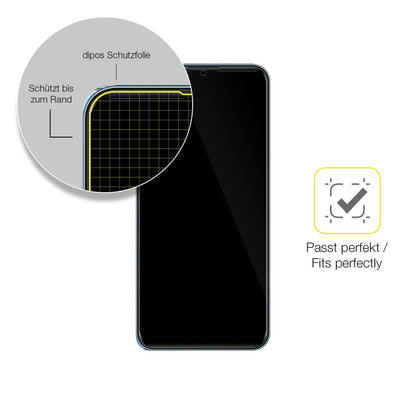 2x Screen Protector for I Kall Z19 Prime Plus Protective Film covers 100% dipos