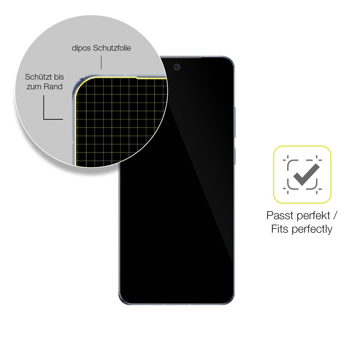 2x Screen Protector for Vivo X200 Ultra Protective Film covers 100% dipos Flex