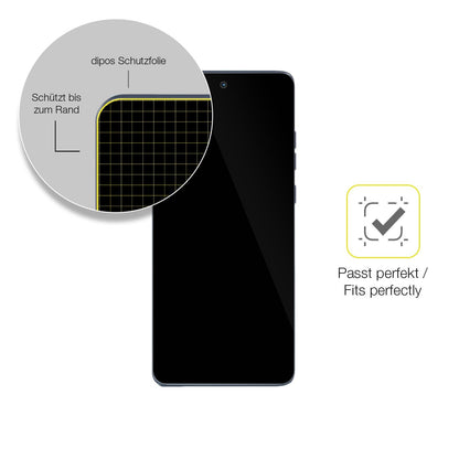2x Screen Protector for Motorola Edge 60 Pro Protective Film covers 100% dipos