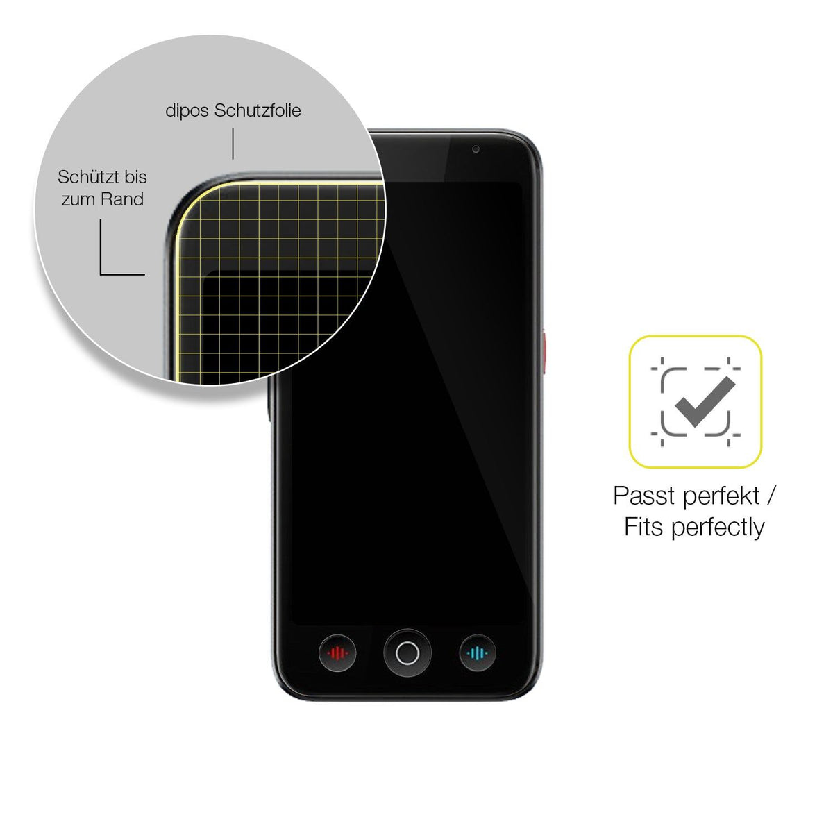 2x Screen Protector for Kenfaith GWS53.0103 Translator Protective Film covers