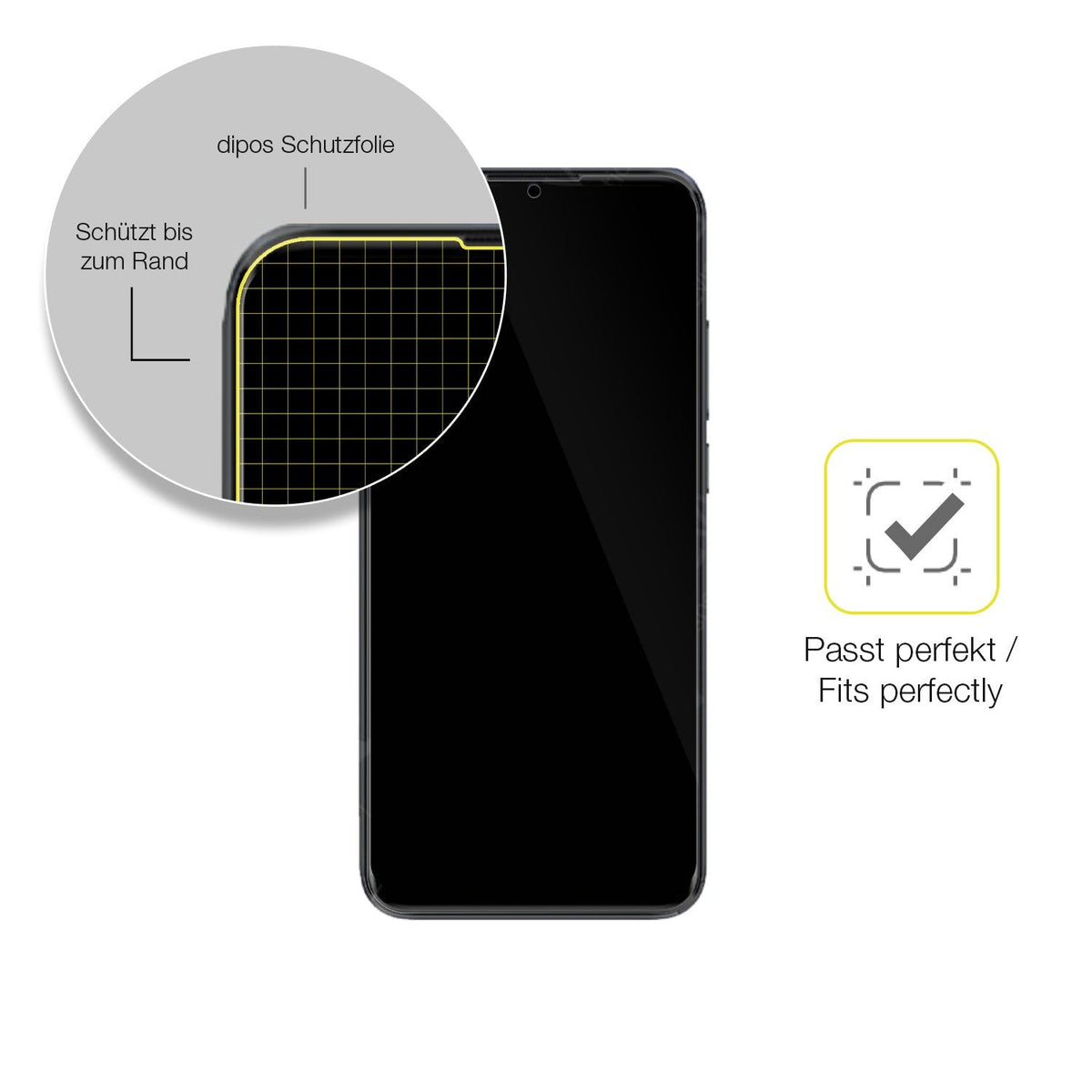 2x Screen Protector for BLU G35 Protective Film covers 100% dipos Flex