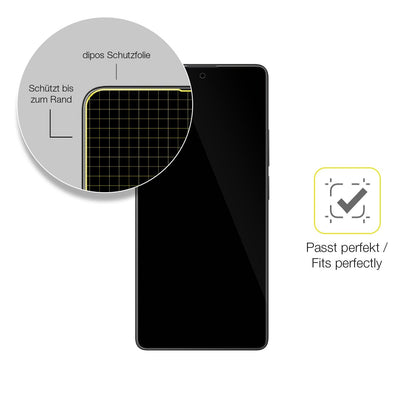2x Screen Protector for Xiaomi Poco M6 Pro 4G Protective Film covers 100% dipos