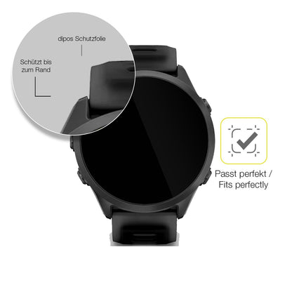 2x Screen Protector for Garmin Forerunner 570 42mm Protective Film covers 100%