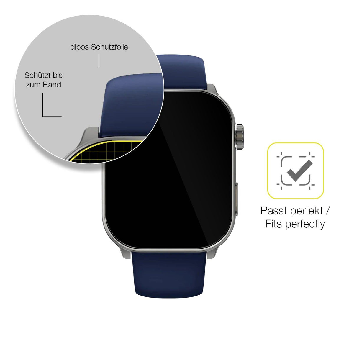 2x Screen Protector for GARD PRO Health Smartwatch 3 41mm Protective Film