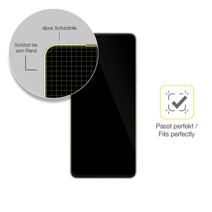 2x Screen Protector for Oppo A5 CPH2727 Protective Film covers 100% dipos Flex