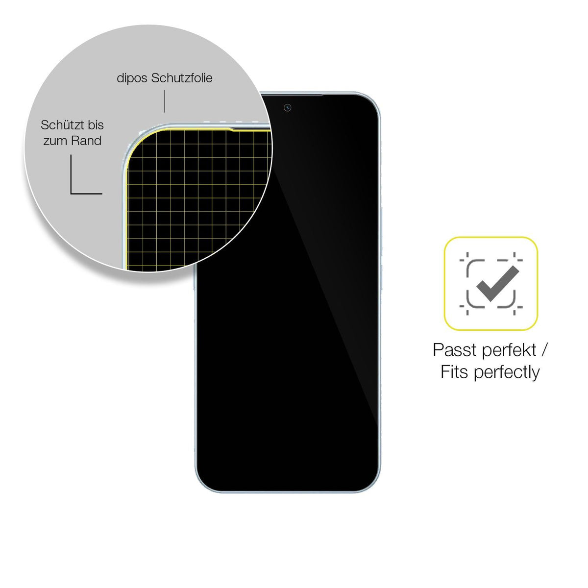 2x Screen Protector for Meizu Note 22 5G Protective Film covers 100% dipos Flex