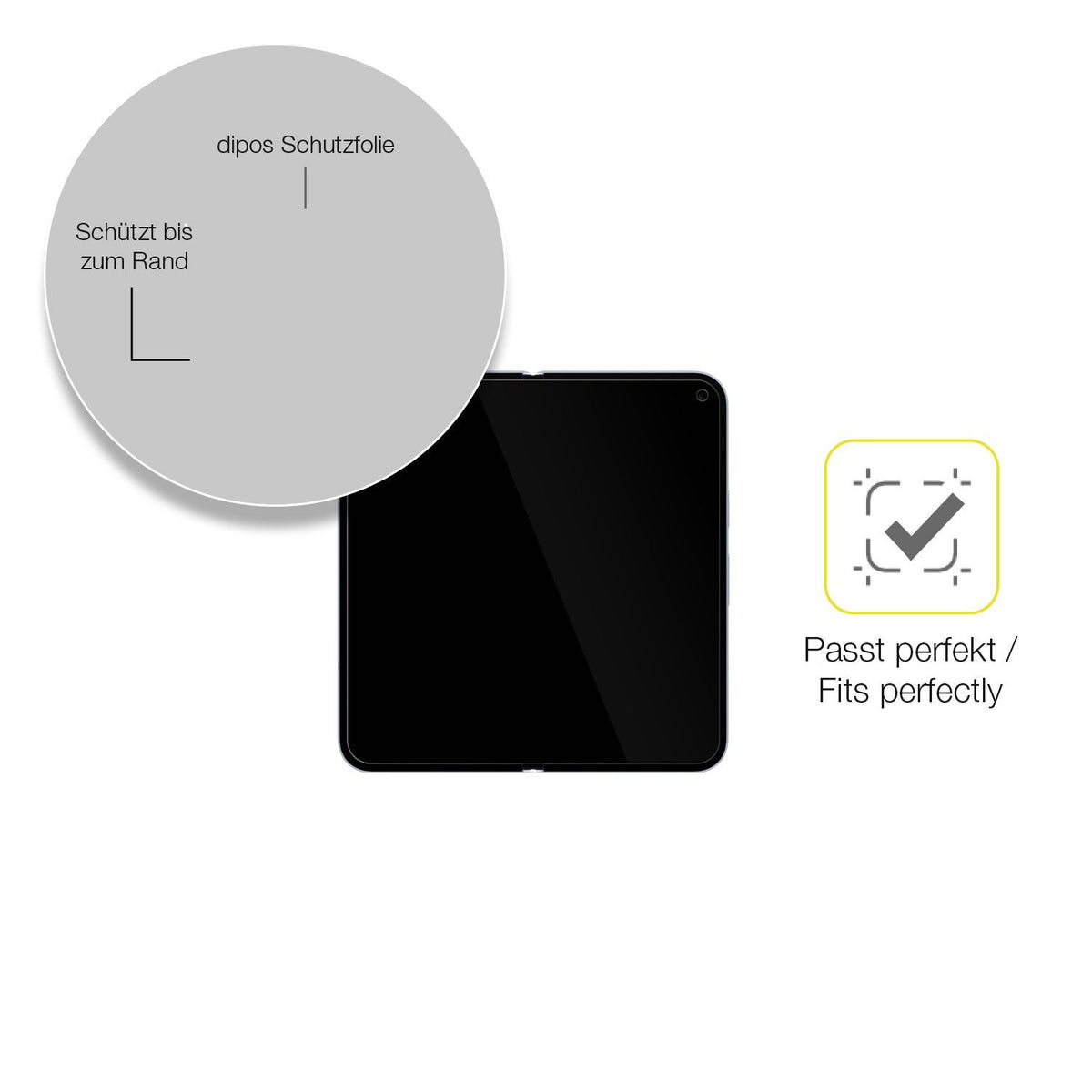 2x Screen Protector for Google Pixel 10 Pro Fold Innenseite Protective Film