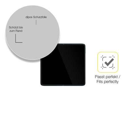 2x Screen Protector for Oppo Find N3 Innenseite Protective Film covers 100%
