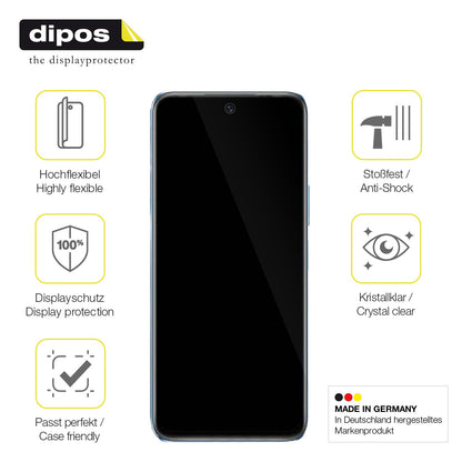 3x Screen Protector for Infinix Hot 20S Protective Film covers 100% dipos Flex