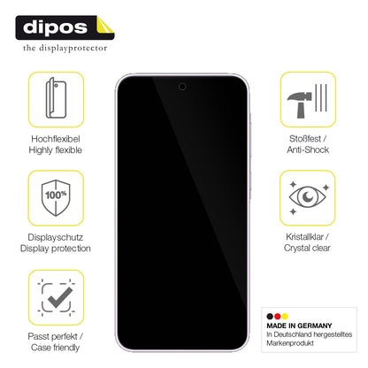 2x 3D Full Cover Schutzfolie für Samsung Galaxy A35 5G