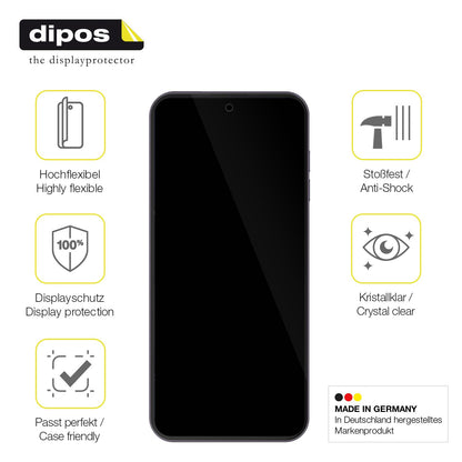 2x Screen Protector for I Kall S3 Protective Film covers 100% dipos Flex