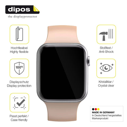 2x Screen Protector for Fireboltt Ring Protective Film covers 100% dipos Flex