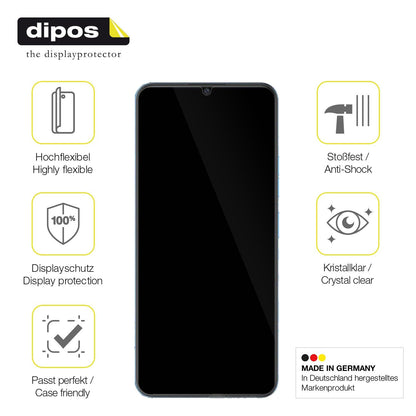 3x Screen Protector for Coolpad Cool 20S Protective Film covers 100% dipos Flex