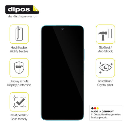 dipos FLEX 2x Clear Screen Protector for Honor 90 Lite