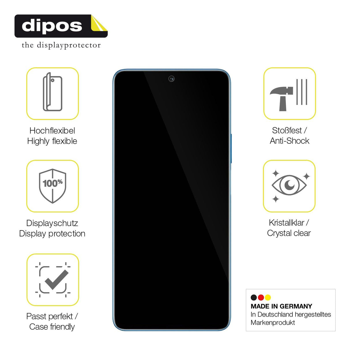 2x Screen Protector for Huawei Honor Magic 4 Lite Protective Film covers 100%