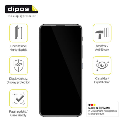 3x Screen Protector for Asus Zenfone 6 ZS630KL Protective Film covers 100% dipos