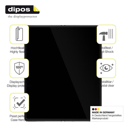 Full Cover Screen Protector for Samsung Galaxy Fold 4 – Covers Curved Edges | dipos
