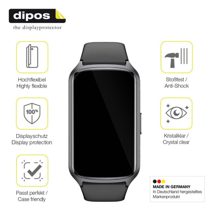 2x Screen Protector for Sanorum Smartwatch 1.47 Zoll Protective Film covers