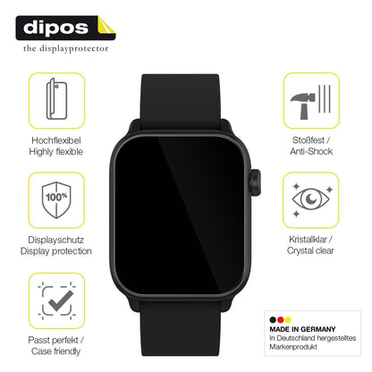 2x Screen Protector for Xplora Xmove Protective Film covers 100% dipos Flex