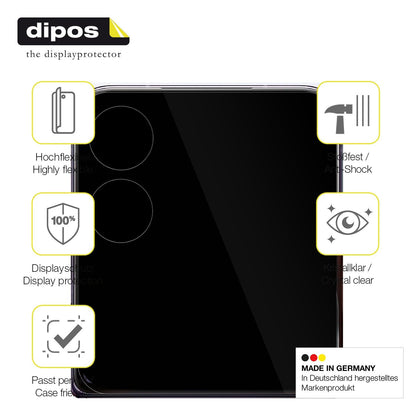 2x Screen Protector for Xiaomi Mi Mix Flip (Frontdisplay) Protective Film
