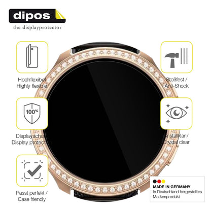 2x Screen Protector for elfofle P72 1.32 Zoll Protective Film covers 100% dipos