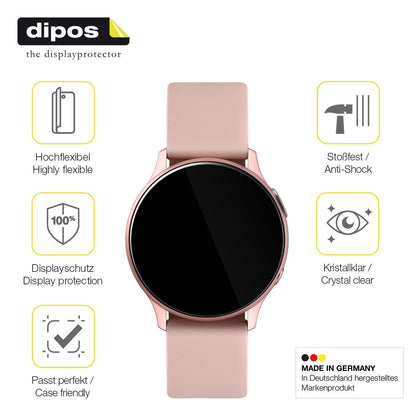 2x Screen Protector for Kardena Care SOS 2 Protective Film covers 100% dipos