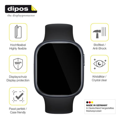 2x Screen Protector for Rollme S1 Smartwatch Protective Film covers 100% dipos