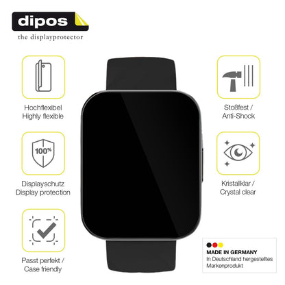 2x Screen Protector for Dakofied D1 Protective Film covers 100% dipos Flex