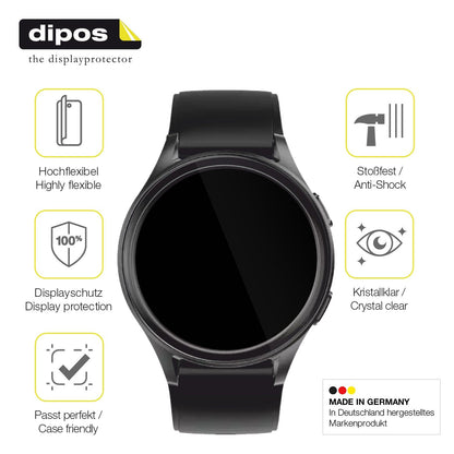 2x Screen Protector for Lava ProWatch X Protective Film covers 100% dipos Flex