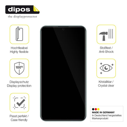 2x Screen Protector for I Kall K450 Pro Protective Film covers 100% dipos Flex