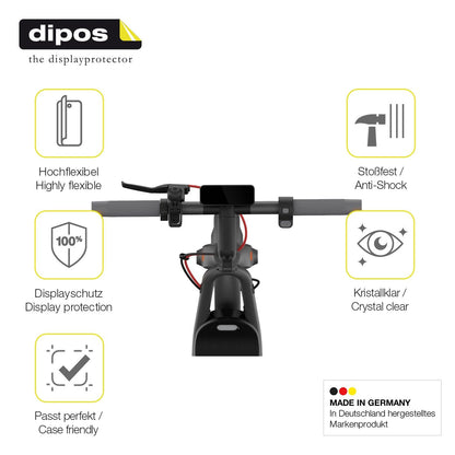 2x Screen Protector for Navee V50i Pro Protective Film covers 100% dipos Flex
