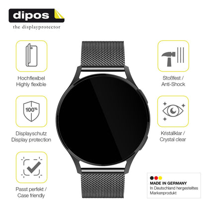 2x Screen Protector for Levowatch Edgy Protective Film covers 100% dipos Flex