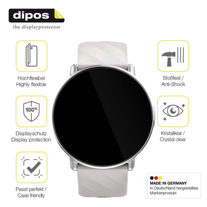 2x Screen Protector for Miecgth Smartwatch 1.39 Zoll Protective Film covers